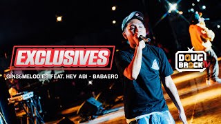 BABAERO  GINSampMELODIES FEAT HEV ABI Live at UP Fair Kalye Tunes Quezon City DBTV Exclusives [upl. by Bobbye846]