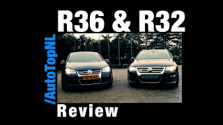 VW Passat R36 amp Golf R32 Review 4K  Brothers in R English Subtitles [upl. by Hsirap547]