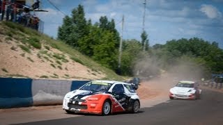 FIA RALLYCROSSRX OF HUNGARY NYIRAD 2013 DAY ONE [upl. by Garwin294]