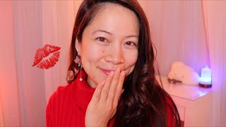 ASMR 💋 Kiss Sounds Part 9 XOXO w Face Cupping and Reiki Hand Movements [upl. by Aloin256]