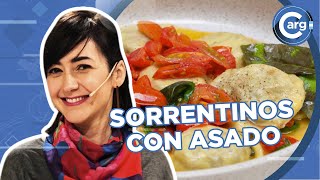 RECETA DE SORRENTINOS CON ASADO [upl. by Etnor202]