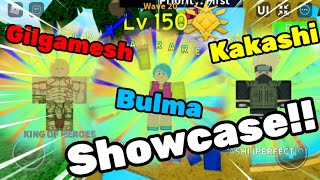 SHOWCASE   King Of Heroes  Bellma SUPER Money  Zazashi PERFECTION  All Star Tower Defense [upl. by Westley]