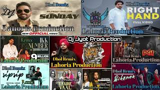 New December 2023 Nonstop Mashup Bhangra New Dhol Remix Punjabi Songs Dj Jyot By Lahoria Production [upl. by Atnicaj]