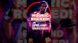 Luka Modric rockabye shorts trending modric knuckleball football footballskills [upl. by Orodoet53]