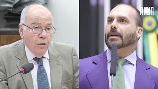 🔥Mauro Vieira lembra a Eduardo Bolsonaro que Brasil saiu da era da vergonha que passou com Jair🔥 [upl. by Seadon]