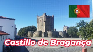 Inside Bragança Castle Portugal 4K portugal new video like follow travel trending [upl. by Reider]