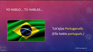 Lets Talk Taíno en español 85  Yo hablo Tú hablas 🗣️💬 [upl. by Retha]