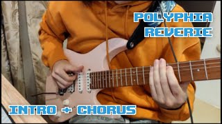 Polyphia — Reverie intro  chorus  practice routine [upl. by Valerye]