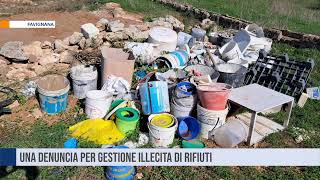 Favignana Una denuncia per gestione illecita di rifiuti [upl. by Dnalkrik]