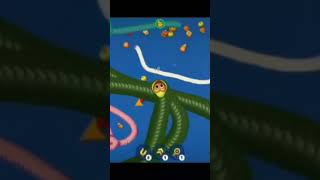 WORMS zone magic gameplay wold record big snake 😱🐍 silter snake 🐍gaming viral shorts [upl. by Leugimesoj]