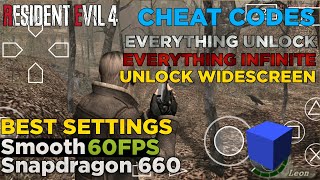 Resident Evil 4 Cheat Codes AetherSx2  Resident Evil 4 60 Fps Settings  Resident Evil 4 AetherSx2 [upl. by Elleyoj993]