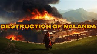 Destruction of Nalanda  An AI generated illustration  INDIA [upl. by Patric]