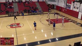 JV Dansville High School vs Haverling High School Mens JV Basketball [upl. by Aihsad]