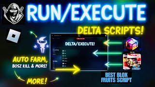 Delta Executor iOS RunExecute Scripts in Roblox  Blox Fruits Script  Auto Farm No Key Redz Hub [upl. by Ecnahoy]