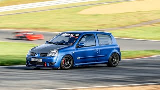 Brands Hatch 28 January 2024 Clio 182 amp BMW black flags [upl. by Dag936]