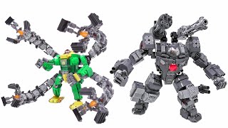 I Upgraded LEGO Marvel Mechs [upl. by Yortal]