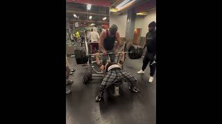 JOSEPH TUMBARELLO DROPSET🔥 youtubeshorts beastmode benchpress [upl. by Ruphina]