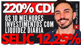 1225 SELIC CAIU OS MELHORES INVESTIMENTOS PARA 2023 DA RENDA FIXA CDB LCI QUAL O MELHOR [upl. by Soma]