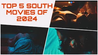 Top 5 Highest Rated South Indian Hindi Dubbed Movies on IMDb 2024  Part 1  DSINEMA [upl. by Eanad]