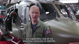 DSEi23  AW149 CASEVAC Capability [upl. by Htiduy]