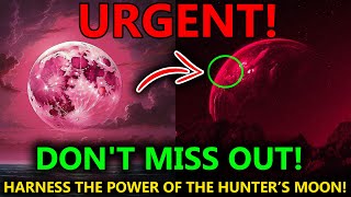 Urgent The Hunters Full Moon Is Here – Discover Its Hidden Powers [upl. by Genisia788]