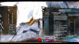 GW2 Mist Herald Backpack 500 gems [upl. by Oneal]