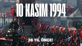 10 Kasım 1994  Taksim Meydanı atatürk [upl. by Neltiak104]