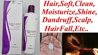 Triclenz Hair Cleanser Shampoo Benefits Uses Side Effects  Curatio Healthcare [upl. by Marylin486]