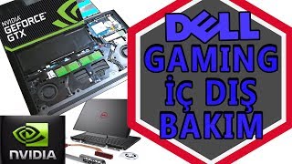 Laptop Bakım içini Temizleme Dell gaming 7577 inceleme Rehberi [upl. by Lillis]