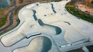 A Brand New Skatepark in Amsterdam [upl. by Tippets]