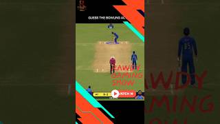 Guess the bowling action  wicket tricks  wicket tips  10 🔥 😳 Real cricket swipe shorts [upl. by Corby]