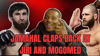 Jamahal Hill responds to shots fired from Magomed and Jiri prochazka amp confirms date for ufc 311 LA [upl. by Atteirneh]