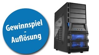 GamingPC UFPCWELTGamer  GewinnspielAuflösung  deutsch  german [upl. by Ailongam]