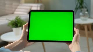 Green screen tablet green screen mobile no copy right stock free download [upl. by Pauiie219]