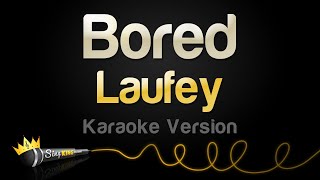 Laufey  Bored Karaoke Version [upl. by Adnohryt]