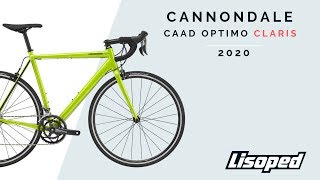 Шоссейный велосипед CANNONDALE CAAD OPTIMO CLARIS 2020 [upl. by Bolt755]