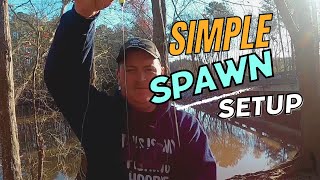 The Best Crappie SPAWN Rig ITS SO EASY [upl. by Ynots]