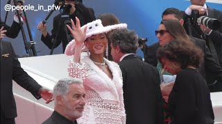 Winnie Harlow  quotThe Apprenticequot red carpet at Cannes Film Festival  20052024 [upl. by Anaizit]