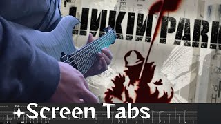 Linkin Park With You Guitar Cover  Screen Tabs [upl. by Dunson]