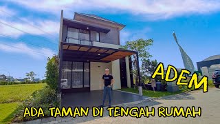 29M Rumah Adem Modern Minimalis Sirkulasi Super Mantap Tamannya di Tengah Surabaya Barat [upl. by Kit828]