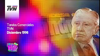 Tandas Comerciales TVN Diciembre 1998 [upl. by Mungam]