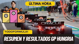 F1 HOY RESUMEN Y RESULTADOS DE LA CARRERA [upl. by Laddie]