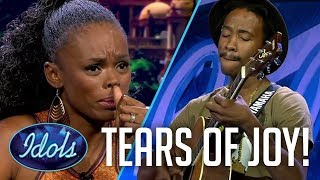 Emotional Judge is BLOWN AWAY On Idols South Africa Season 13 2017 [upl. by Atiuqa]