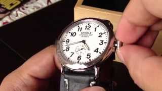 How To Set The Time on the Shinola Watch [upl. by Corin]