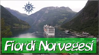 Crociera MSC sui Fiordi Norvegesi  Norwegian fjords cruise and tour MSC cruises [upl. by Lenahtan]