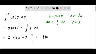 Use integration by parts to find the integrals in Exercises 1–10 ∫19 ln3 x d x [upl. by Hodge]