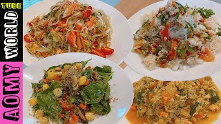 4 Delicious Konjac Recipes  AomyWorldTUBE  YUMMY ❤ [upl. by Bevin]