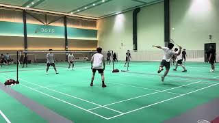 Badminton  AndonChaoJun VS YuKangAug [upl. by Alrats777]