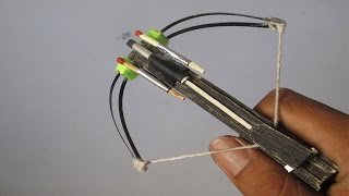 mini ballesta potente│how to make mini crossbow [upl. by Secrest]