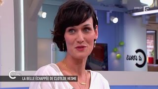 Linterview de Clotilde Hesme et Florian Lemaire  C à vous  15062015 [upl. by Anilah]